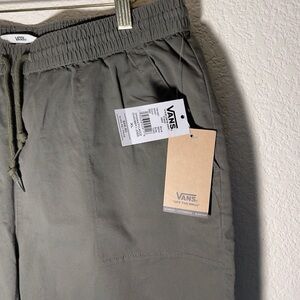 Women’s Vans Dark Olive Joggers NWT!